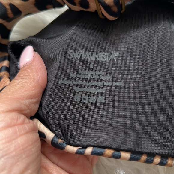 Swiminista Play Bikini Top Leopard - Picture 8 of 9
